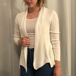 White Cardigan
